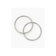 퀼트스타 [패턴증정]클라시 O링 핸들 10cm_실버, 실버, 1세트