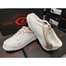 Dexter SST8Pro 保齡球鞋 男女款 尺寸JP22.5-26 白/香檳色, 1個, JP26/US9.5