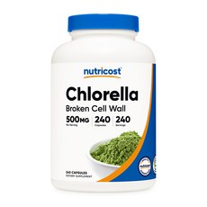 뉴트리코스트 클로렐라 500mg 240캡슐, 1개, 240정