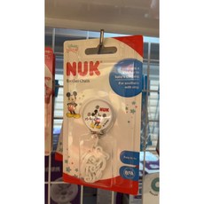 NUK 米奇安撫奶嘴鍊, 1個