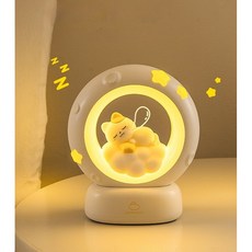 귀여운 구름 고양이 우주 토끼 무드등 수면등 LED 인테리어 조명 취침등