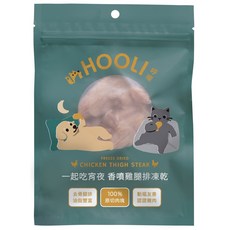 HOOLI 呼哩 凍乾, 35g, 4包, 雞腿排