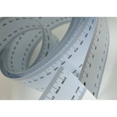 220c長尺 軟尺2米 雙面刻度 軟質尺 0.25m厚 塑膠軟尺 雙面刻度齊頭 精準印刷 台灣製, 220cm長捲尺