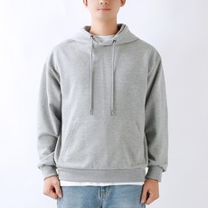 VENIOFF 中性 CVC 特殊棉質 Over Fit 純棉基本款連帽 T 恤 2 色