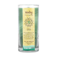 ALOHA BAY 脈輪能量蠟燭 心輪主題 精油香氛 薰衣草甜橙柑橘, 1個