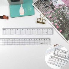 눈금 1p 플라스틱 학생 사무용 투명 20cm자, 상세페이지 참조, 1개