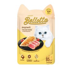 Bellotta 貓鮮食罐 鯖魚風味, 85g, 1個, 鮪魚雞肉