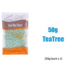 남녀공용 빠른 무통 비키니 다리 팔 제모 왁스 콩 왁스 히터 기계용 하드 왁스 콩 500g/300g/50g, 1개, 10 50g-TeeTree