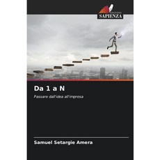 (영문도서)Da 1 a N Paperback, Edizioni Sapienza, English, 9786209032226