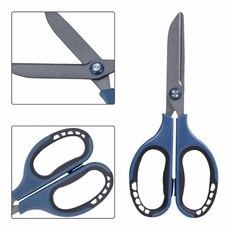 EZmkeiat 77753 超級鋒利不沾防黏剪刀 - 雙面膠帶專用 不鏽鋼萬用不沾黏刀片 維修工具防強力膠水美工剪刀, 77753 超級鋒利膠帶膠水不沾防黏剪刀, 1個