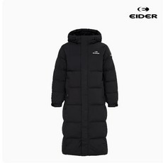 백화점판 아이더 제타 2.5 남녀공용 블랙 롱패딩 롱다운자켓 점퍼 한파 겨울 대비