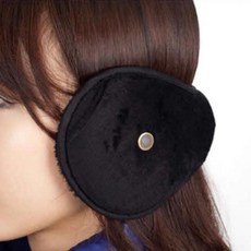 겨울 귀마개 보온 방한 야외 등산 캠핑 낚시 특대, 특대 방한귀마개 블랙