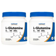 뉴트리코스트 L-글루타민 파우더 무맛 500g, 2개