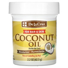 De La Cruz 코코넛오일 모이스처라이저 62.5g(2.2oz) Cruz (데 라 크루즈), 1개, 62.5g