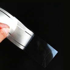 오토바이 유광스티커 실버