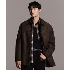 [백화점상품] MUSINSA STANDARD [이도현 PICK]신세틱 스웨이드 카코트 [브라운] MMELJ5D12-BR