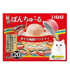 이나바 고양이 제이타크 퐁츄르 간식, 혼합맛(참치/해산물), 700g, 1개