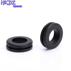 그로밋 블랙 고무 배선 케이블 양면 6mm 코일 10mm 50 5mm 3mm 7mm 8mm 4mm, 50pcs, A 22mm OD 39mm