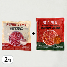 (주7일출고) 팜스제임 [무항생제] 로스500g+주물럭500g 생오리 오리고기 (냉장), 1kg, 2개