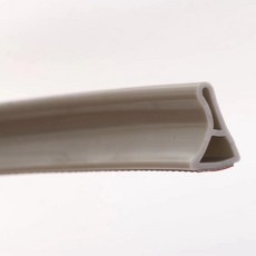 軟矽膠浴室擋水條 廚房地面檯面防水條, 灰色小號高3CM寬2CM,1.米+膠+工具, 1個