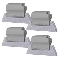 원이네 창틀 청소 틈새 브러시, 그레이, 4개