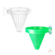 엘빈 어항 피딩컵 편리한 물고기먹이통, 화이트