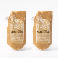 썸앤썸 100% 무첨가 아몬드 스프레드 스무스 대용량, 2개, 1kg