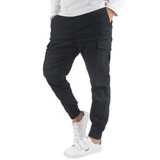 Freestyle 男士水洗彈力慢跑褲（束腰）