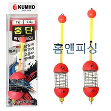 금호조침 홍단 카고찌 KS-435 학꽁치 킬러 벵에돔 낚시 원투찌 장타찌 학꽁치찌 누울찌 던질찌, 1개, 대대 22g