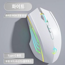 오토마우스 매크로 프로게이밍 마우스 무선 사무용 게임 게이밍, 5. 7키-2400dpi-화이트