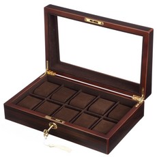 高屋【10入木質手錶收納盒】錶盒/展示/收藏/防塵/防護/MIT