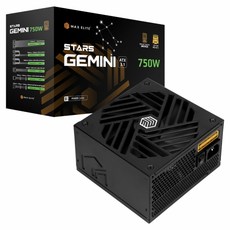 맥스엘리트 맥스엘리트(MAXELITE) STARS GEMINI 750W 80PLUS브론즈 ATX3.1, 선택하세요 선택하세요