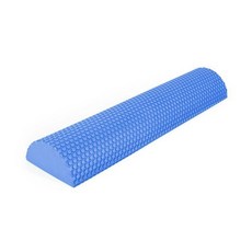 하프 폼롤러 반쪽 폼플러 요가 돌기형 스트레칭 마사지 운동 반달형 돌 등펴기 반통, 1개, 60cm 블루 EVA 중간