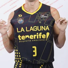 쿠쿠스토어 스페인 농구 리그 25-2 저지 남성 스포츠 조끼 CB 카나리아스 키트 조르지 셔마디니 19 어린이, 08 KID120, 05 088-PBB