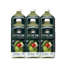 보넬드 아이엠 그린 100% NFC 착즙주스, 6개, 1L