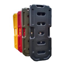 오프로드 제리캔 연료통 도난방지 고정 브래킷 거치대, 1개, 10L 블랙 잠금장치 포함