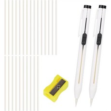 28pcs 패브릭 분필 세트 분필 세트 재단사 연필 바느질 퀼트 양재 DIY 공예 용품에 대한 마킹 도구, 표시된 대로
