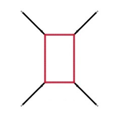 조정 가능한 스트라이크 존 타겟 야구 소프트볼 네트 피칭 타겟 연습 정확도 훈련 타격용 던지기, 빨간색, 1개