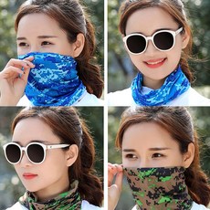 멀티스카프 스포츠 자전거 쿨마스크 목 스카프 등산 낚시, 12번