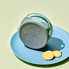 글라스락 베이비 실리콘 스낵컵, 민트컬러, 1개