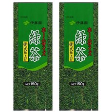 [이토엔] 진하게 우러나는 잎차 홈사이즈 150g X 2개, 1세트