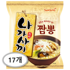 삼양 나가사끼 짬뽕 115g, 17개