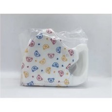 友你*康匠 兒童立體彈性棉口罩 (慵懶貓 羅伯兎 甜點車車), 兒童立體三色熊-彈性棉, 1個, 50片