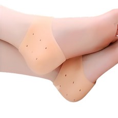 생활살림꾼 발 뒷꿈치 보습 패드 보습양말, 스킨, 3개, 2개입