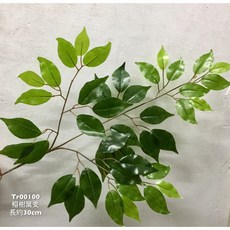 榕樹葉 人造葉 裝飾 拍照 造景, 1個