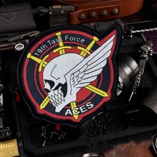 Skull Morale Patch - 군용 장비 배낭 오퍼레이터 야구 모자 플레이트 캐리어 및 조끼용 직조 전술 패치 모랄, Skull Morale Patch - 군용 장비, 배낭