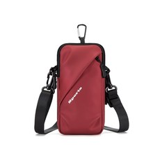 登山手機包 Mini Pouch Cross Bag Smartphone Bag, 紅色