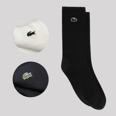 [LACOSTE] 라코스테 여성 플레인 양말 3PACK SET (RA801B), ADY핑크