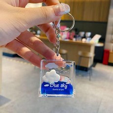 太空人油滴-長型相框, 云朵鑰匙扣,普通款