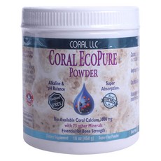 Coral Llc 珊瑚粉 3000mg, 454g, 1罐